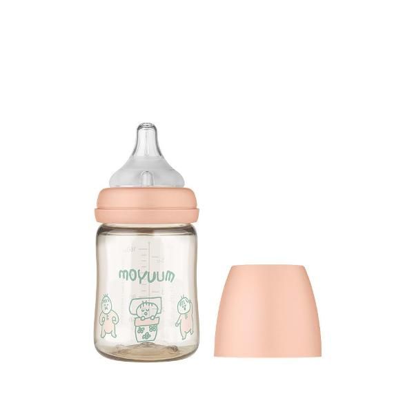 Bình sữa Moyuum họa tiết em bé Ogu Ogu