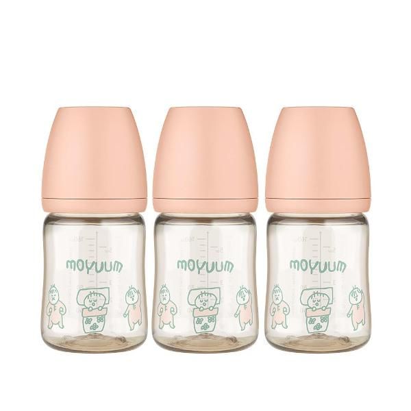 Bình sữa Moyuum họa tiết em bé Ogu Ogu