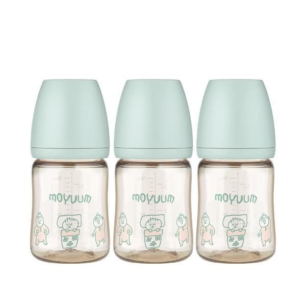 Bình sữa Moyuum họa tiết em bé Ogu Ogu
