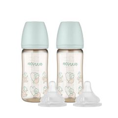 Bình sữa Moyuum họa tiết em bé Ogu Ogu