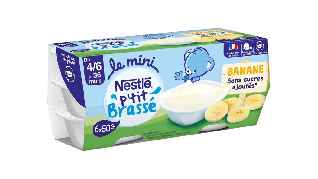 Sữa chua Nestle Petit Brasse vỉ 6x60g