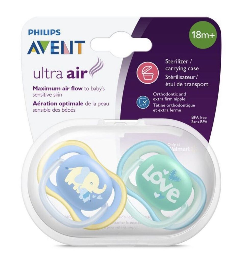 Ty ngậm Avent Ultra Air thông khí