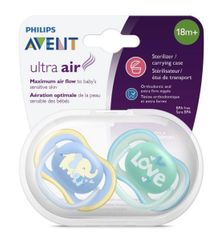 Ty ngậm Avent Ultra Air thông khí