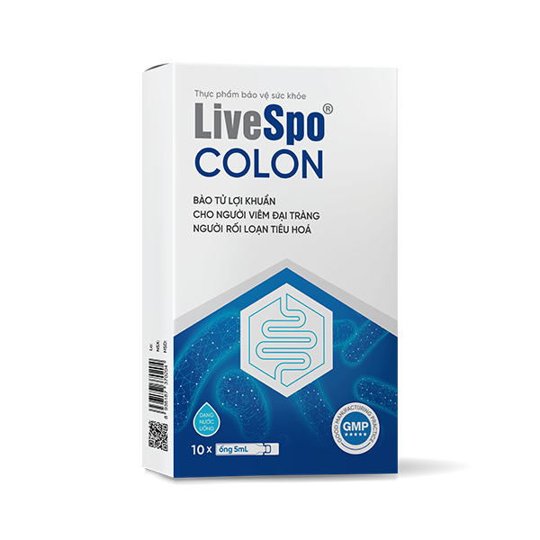 Bào tử lợi khuẩn LiveSpo Colon hỗ trợ viêm đại tràng