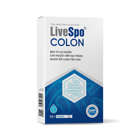 Bào tử lợi khuẩn LiveSpo Colon hỗ trợ viêm đại tràng