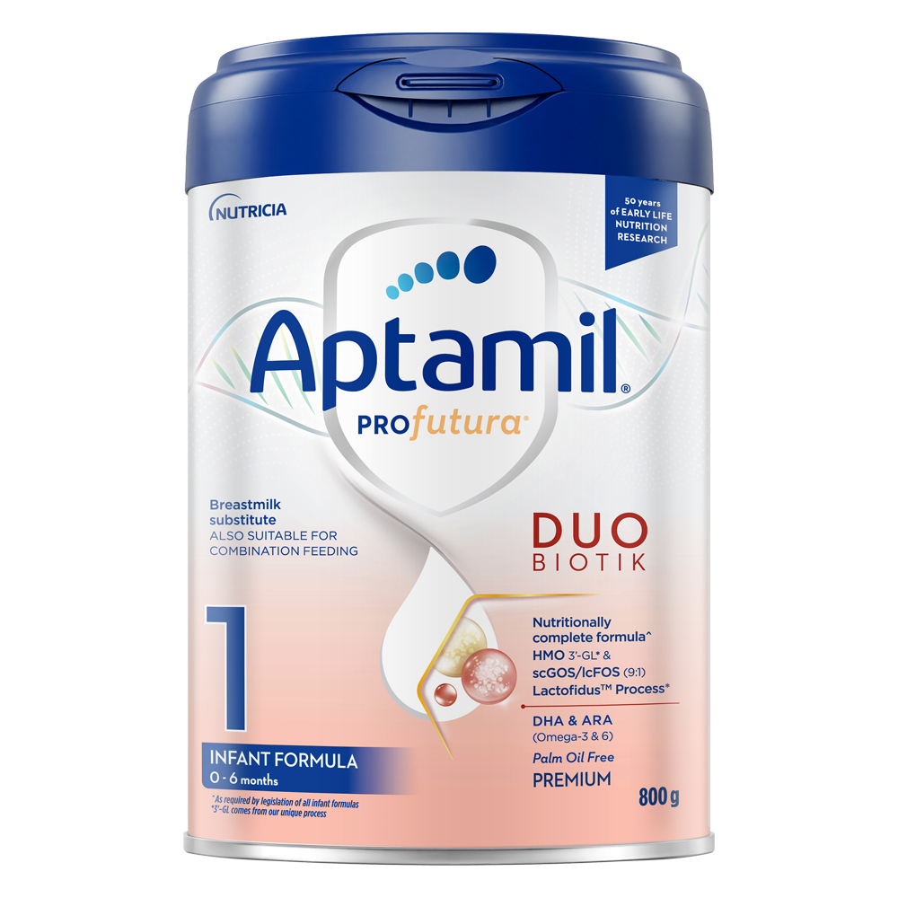 Sữa Aptamil Profutura DuoBiotik Hà Lan lon bạc 800g