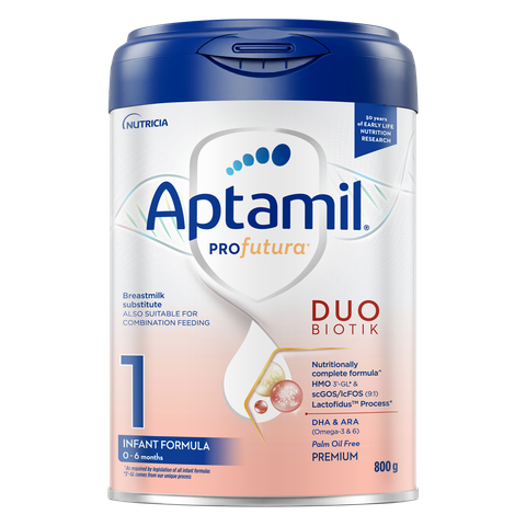 Sữa Aptamil Profutura DuoBiotik Hà Lan lon bạc 800g