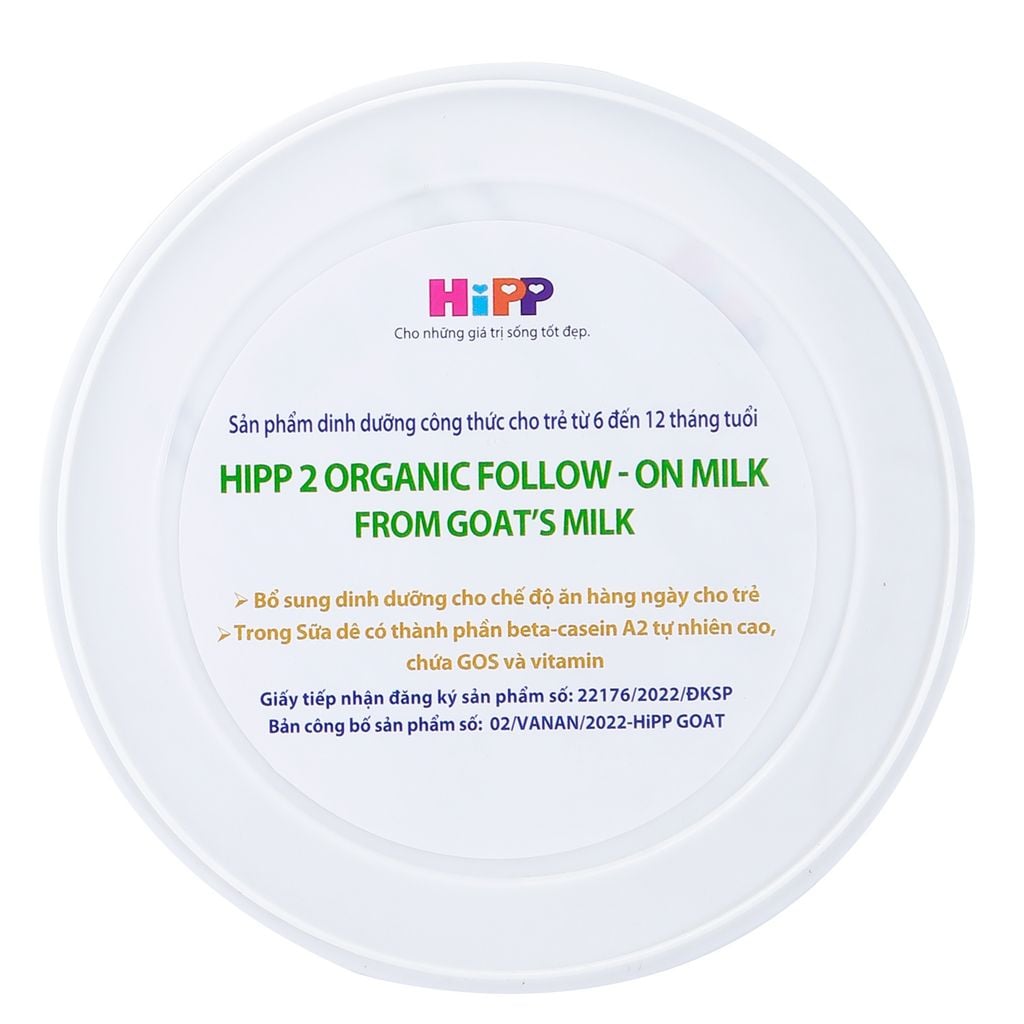 Sữa dê HiPP Organic 400g