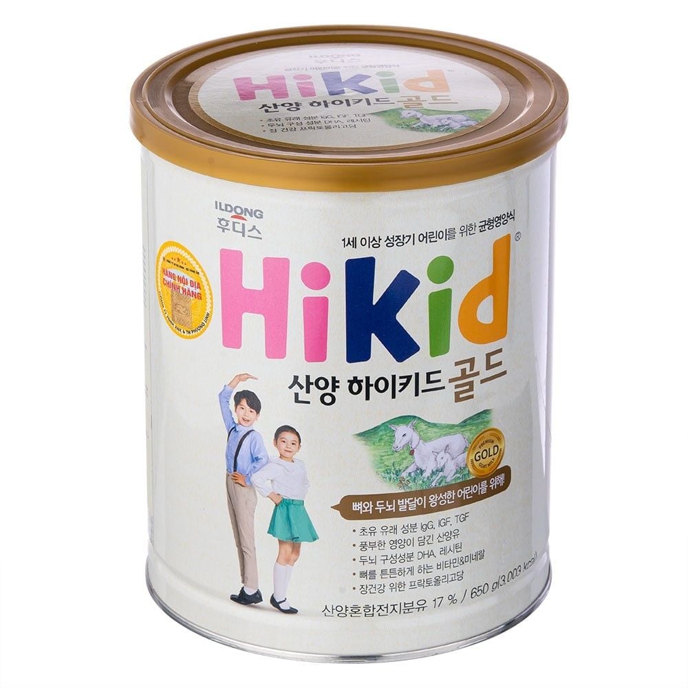 Sữa Hikid dê 650g