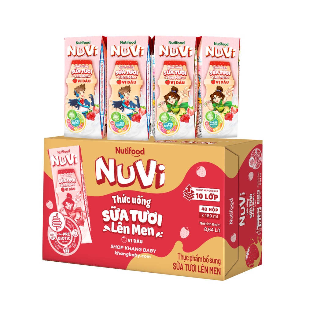 Sữa tươi lên men NUVI