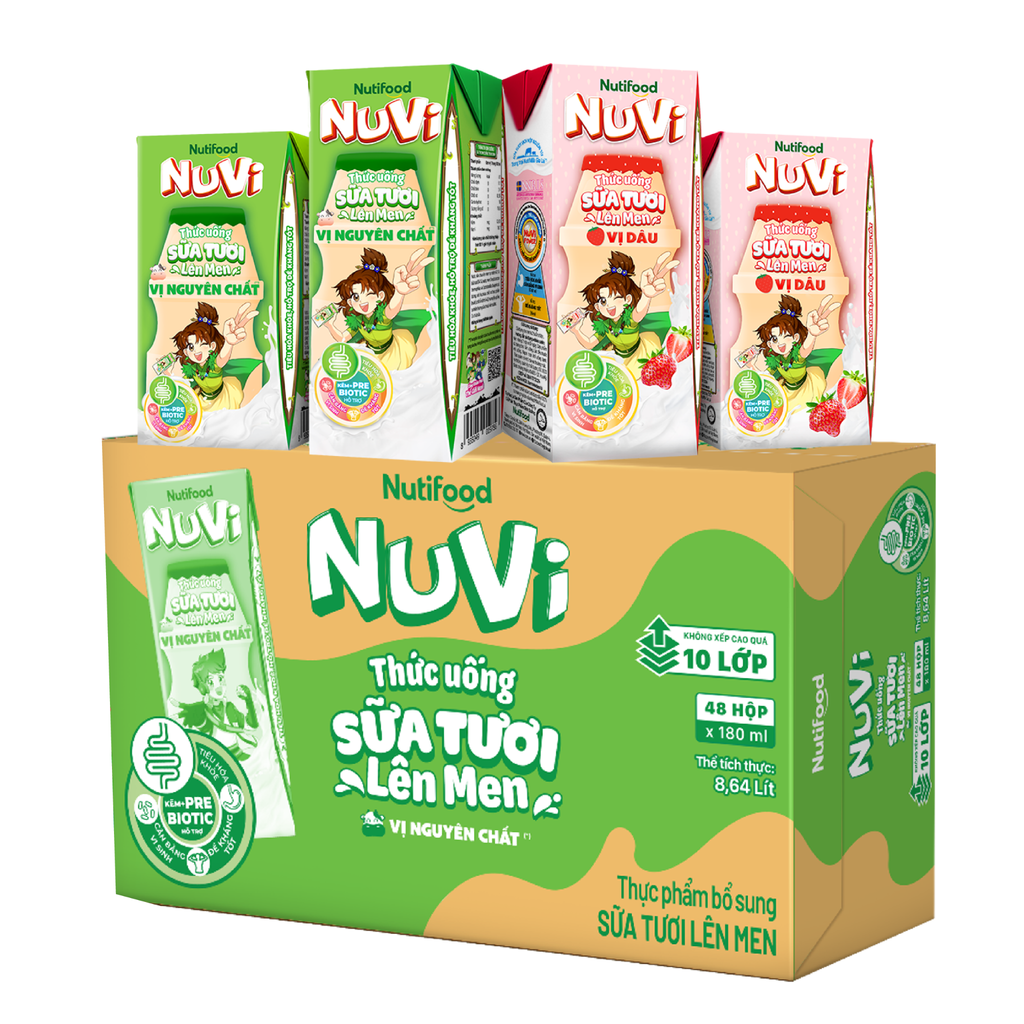 Sữa tươi lên men NUVI