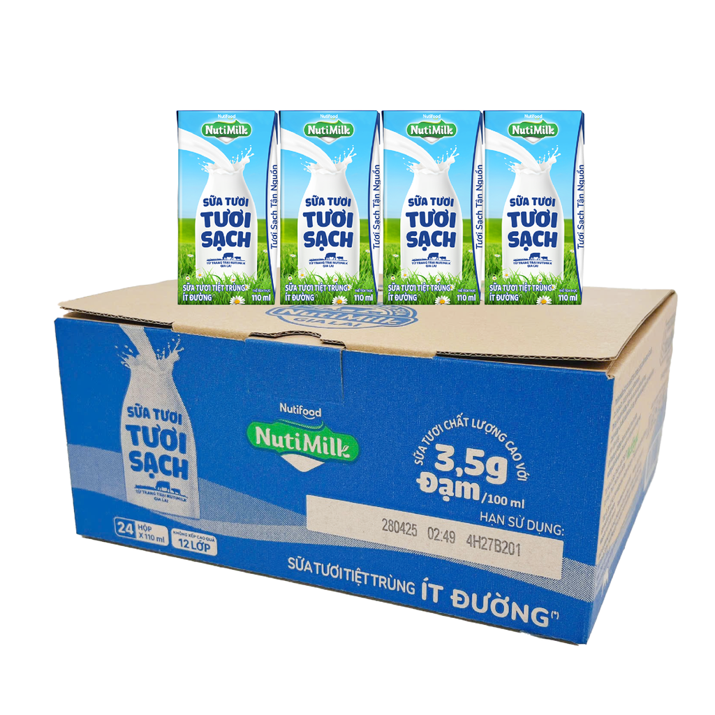 Sữa tươi sạch Nutimilk
