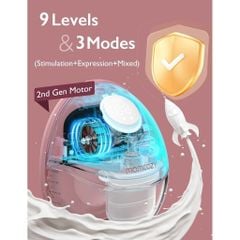 Máy hút sữa rảnh tay không dây Momcozy M6