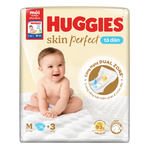 Bỉm Huggies Skin Perfect