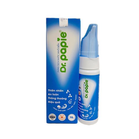 Nước muối xịt mũi Dr.Papie
