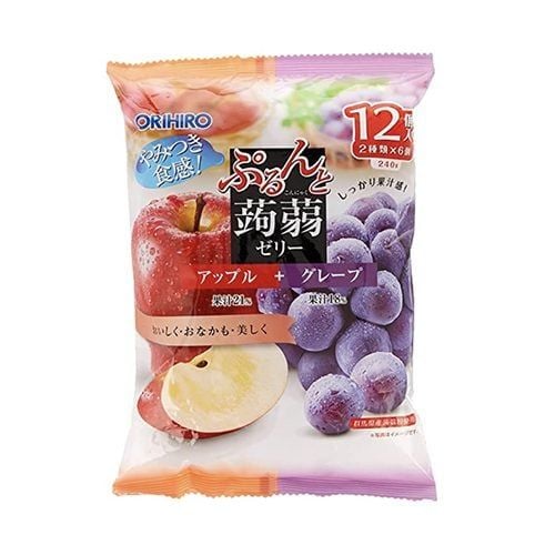 Thạch trái cây Orihiro Nhật gói 240g