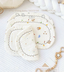 Gối xô muslin trần bông cao cấp