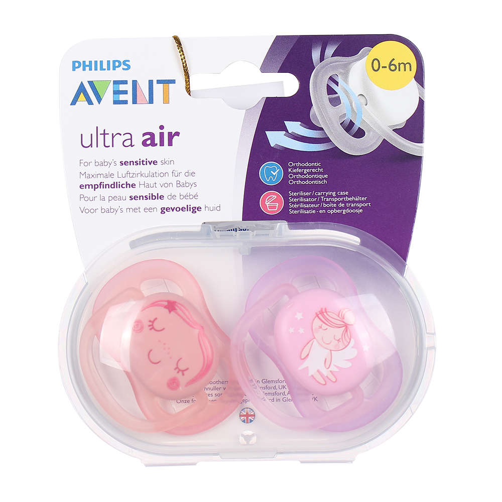 Ty ngậm Avent Ultra Air thông khí
