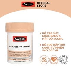 Canxi + Vitamin D hữu cơ Swisse