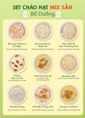 Set 9 cháo hạt mix Măm My