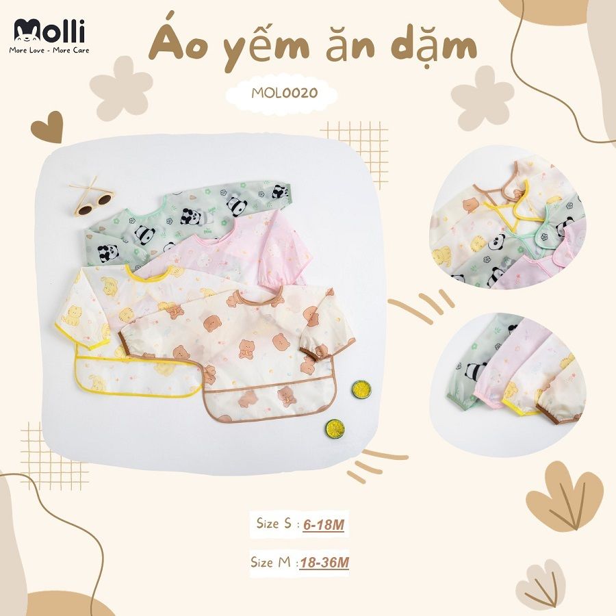 Áo yếm ăn dặm Molli