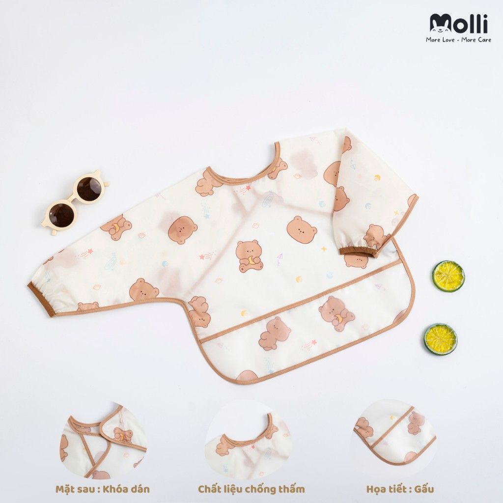 Áo yếm ăn dặm Molli