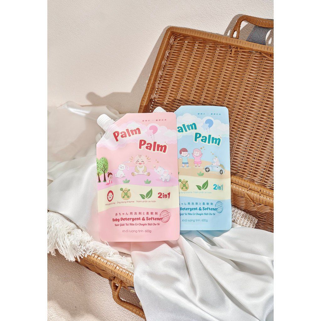 Nước giặt Palm Palm hữu cơ cho bé 600g
