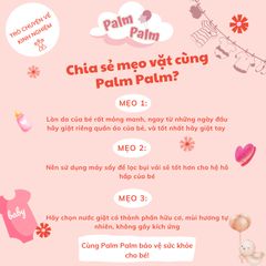 Nước giặt Palm Palm hữu cơ cho bé 600g