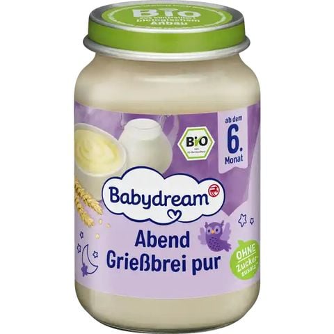 Hũ dinh dưỡng hữu cơ Babydream 90gr
