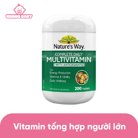 Vitamin tổng hợp Nature’s Way Complete Daily Multivitamin
