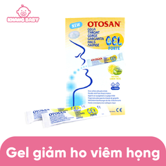 Gel ngậm ho viêm họng Otosan Throat Forte