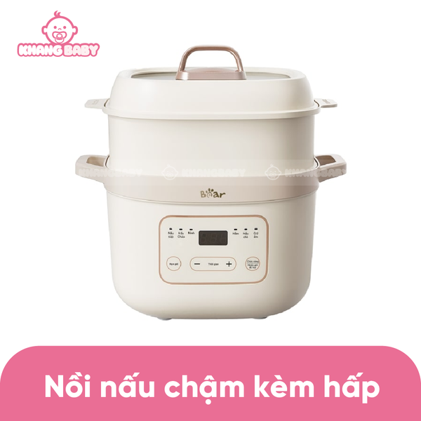 Nồi nấu cháo chậm Bear SB-NNC16