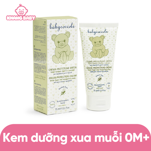 Kem xua muỗi Babycoccole 75ml 0M+