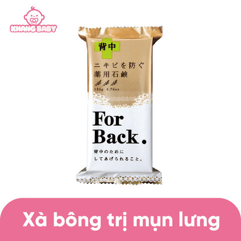 Xà bông For Back Pelican trị mụn lưng 135g