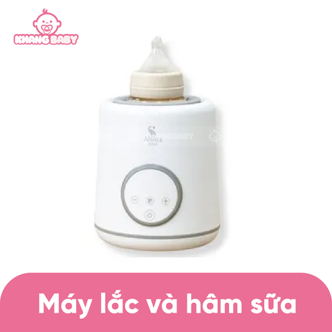 Máy lắc bình sữa và giữ ấm sữa thông minh Moazbebe MB079