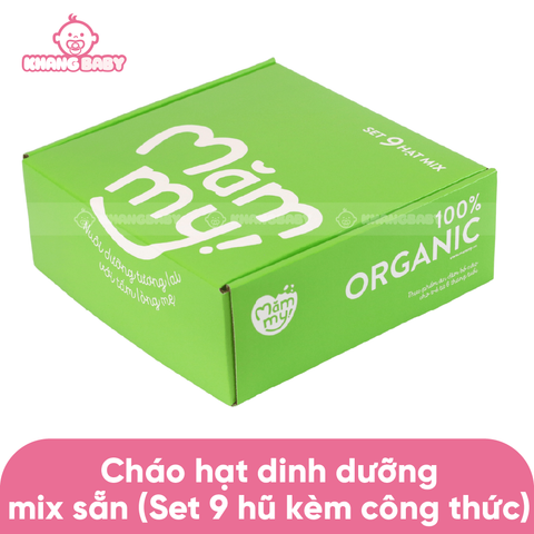 Set 9 cháo hạt mix Mămmy