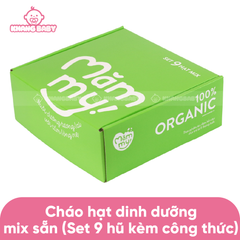 Set 9 cháo hạt mix Măm My