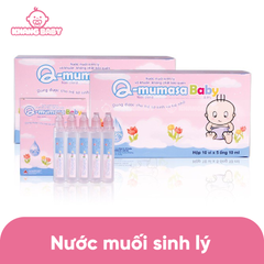 Nước muối sinh lý Q–mumasa baby hộp 5 ống