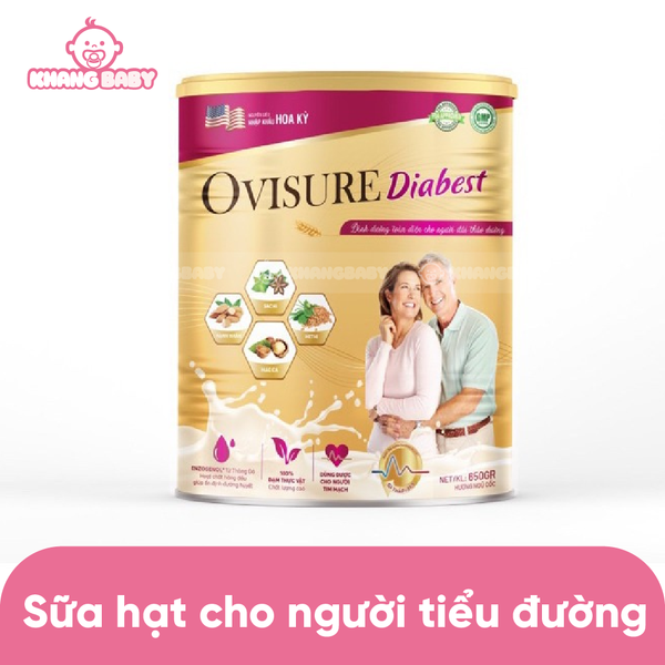 Sữa hạt tiểu đường Ovisure Diabest