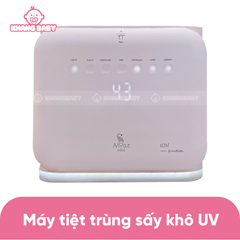 Máy tiệt trùng sấy khô bình sữa tia UVC-ION Moazbebe MB089