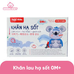 Khăn lau hạ sốt Sabi Kids