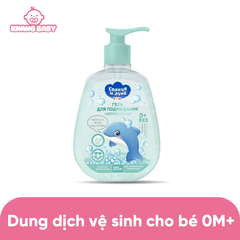 Dung dịch vệ sinh cá heo Nga cho bé