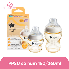 Bình sữa PPSU Tommee Tippee trơn