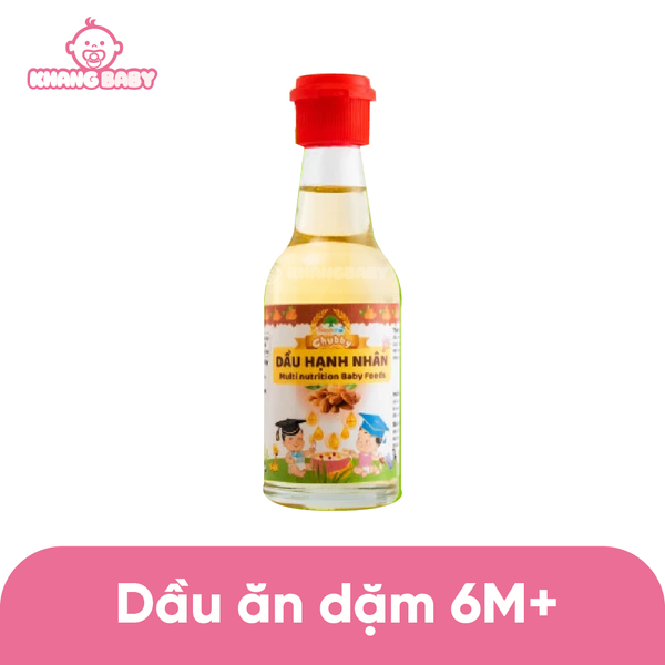 Dầu hạnh nhân Chubby 60ml