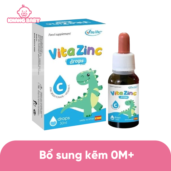 Kẽm Vita ZinC Drops 30ml 0M+
