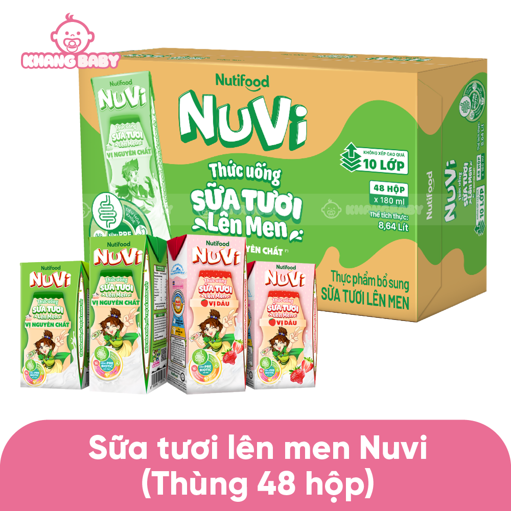 Sữa tươi lên men NUVI
