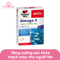 Viên uống Omega-3 Folic Vitamin B Doppelherz