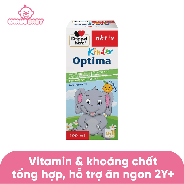 Siro vitamin ăn ngon Kinder Optima Doppelherz