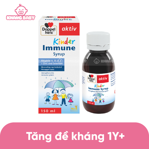 Siro tăng đề kháng Doppelherz Kinder Immune 1Y+
