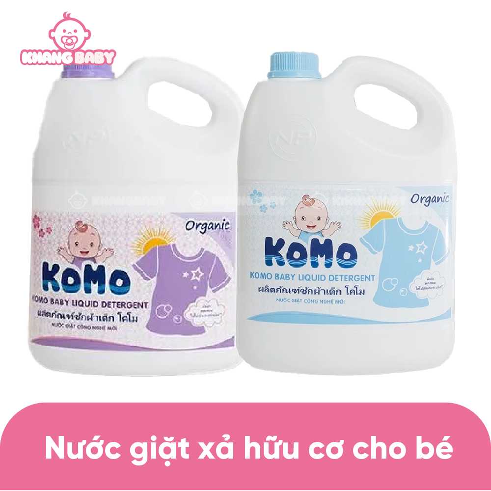 Nước giặt Komo xanh 3L